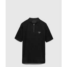 [PRADA-프라다]리나일론 디테일 피케 폴로 셔츠 UJN903