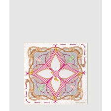 [LOUIS VUITTON-루이비통]플라워 앤드 스트랩 스퀘어 90 M94977