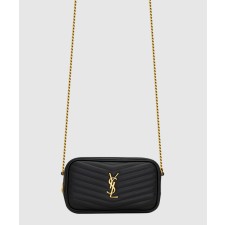 [SAINT LAURENT-생로랑]퀼팅 가죽 소재 mini lou 748849