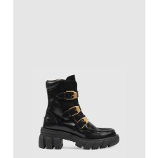 [GUCCI-구찌]버클이 달린 앵클 부츠 663590