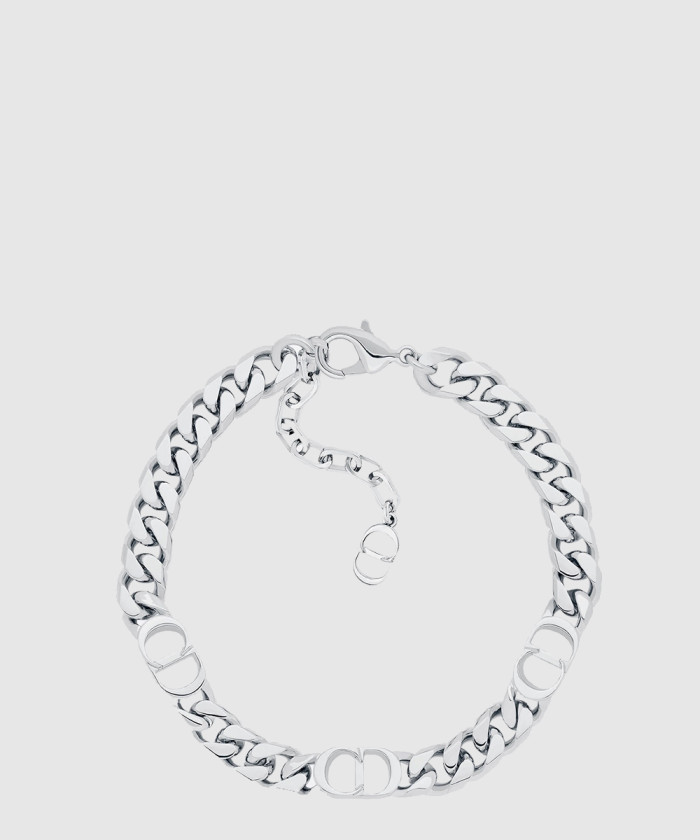 [DIOR-디올]CD Icon 슬림 체인 링크 팔찌 B1446