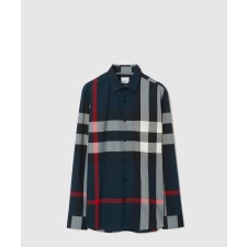 [BURBERRY-버버리]체크 코튼 셔츠 80732161