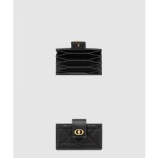 [DIOR-디올]카드지갑 Jolie 자스민 양 가죽  S3104