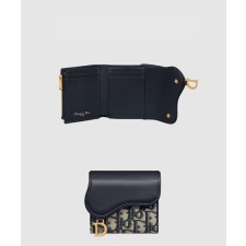 [DIOR-디올]Saddle Lotus 지갑 S5652