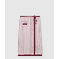 [GUCCI-구찌]프린트 멀버리 실크 스커트 818444