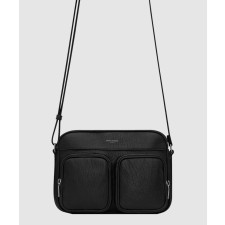 [SAINT LAURENT-생로랑]그레인 가죽 소재의 city 생 로랑 카메라백 729240