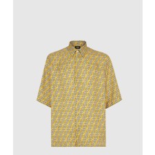 [FENDI-펜디]FF 라비린스 실크 셔츠 FS0966
