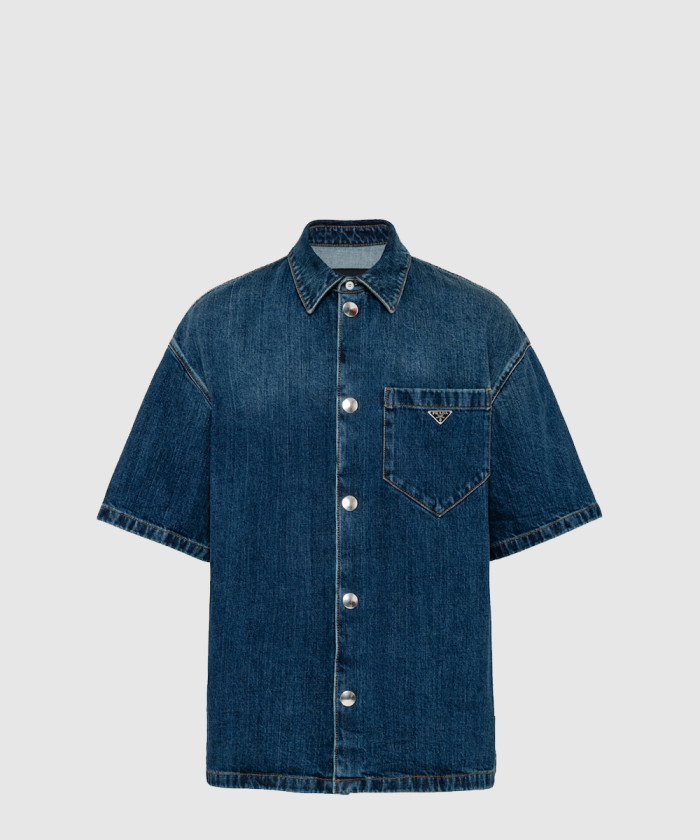 [PRADA-프라다]데님 셔츠 GEC067