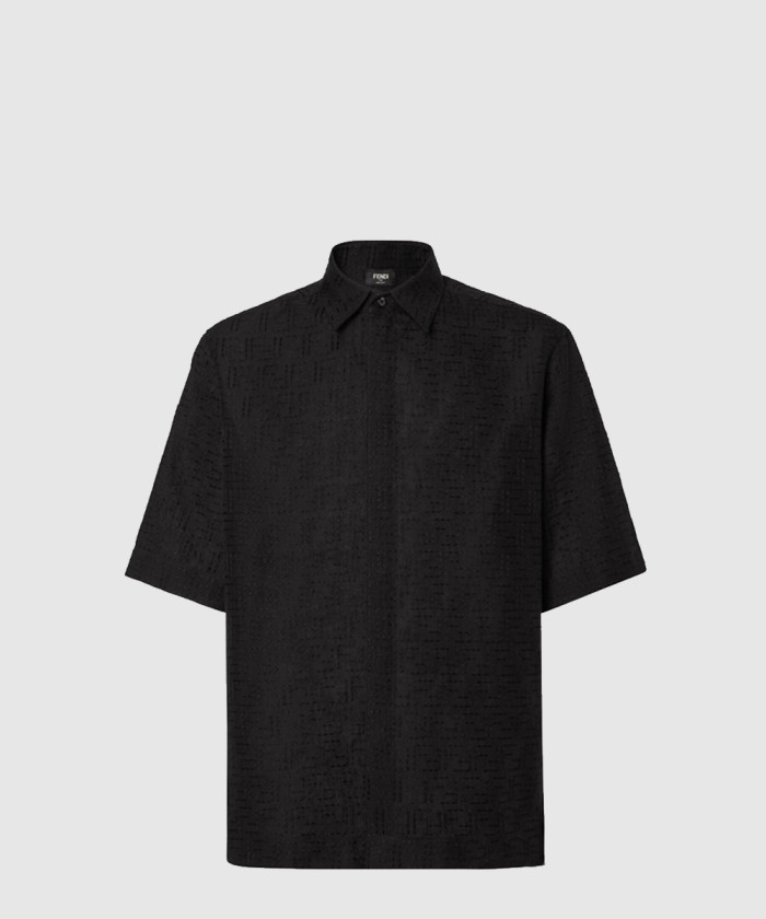 [LOUIS VUITTON-루이비통]리넨 FF 자카드 셔츠 FS1317