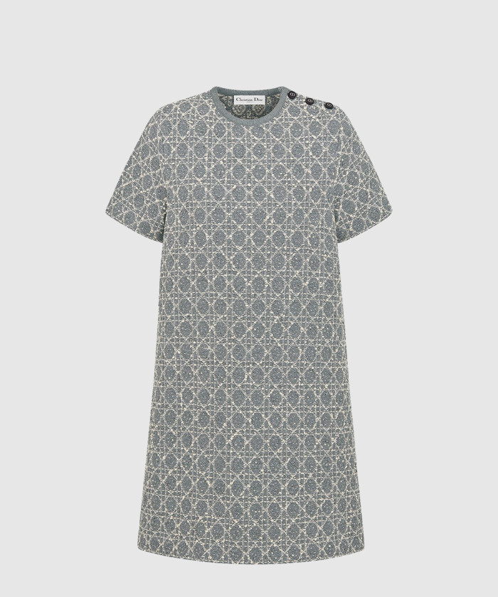 [DIOR-디올]매크로까나쥬 쇼트 드레스 544R4