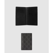 [GUCCI-구찌]GG 엠블럼 바이폴드 카드 케이스 821209