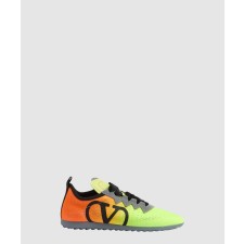 [VALENTINO-발렌티노]테크니컬 패브릭 크로마톤 스니커즈