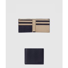[GUCCI-구찌]내부 투톤 플랩 지갑 로고 지갑 817019
