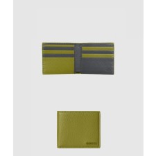 [GUCCI-구찌]내부 투톤 플랩 지갑 로고 지갑 817019