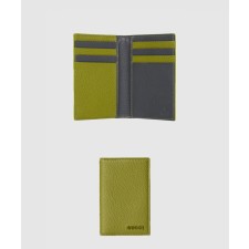 [GUCCI-구찌]내부 투톤 카드 지갑 817038