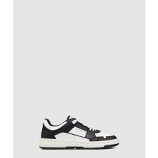 [VALENTINO-발렌티노]로우탑 송아지 가죽 스니커즈