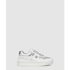 [VALENTINO-발렌티노]원 스터드 로우탑 스니커즈
