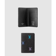 [LOUIS VUITTON-루이비통]포켓  데님  카드지갑  M14148