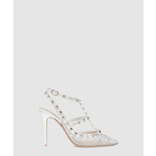 [VALENTINO-발렌티노]락스터드 스트랩 펌프스