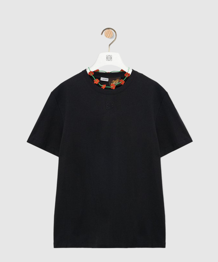 [LOEWE-로에베]크로셰 티셔츠 코튼