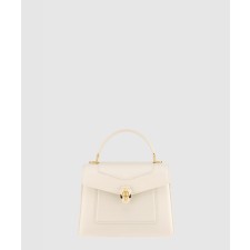 [BULGARI-불가리]서펜티 포에버 미디엄 탑 핸들백 송아지 가죽 294495