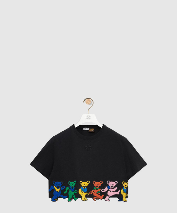 [LOEWE-로에베]크롭 티셔츠 코튼