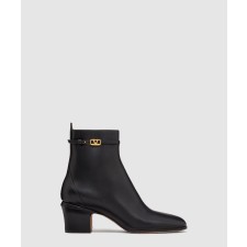 [VALENTINO-발렌티노]송아지 가죽 앵클 부츠