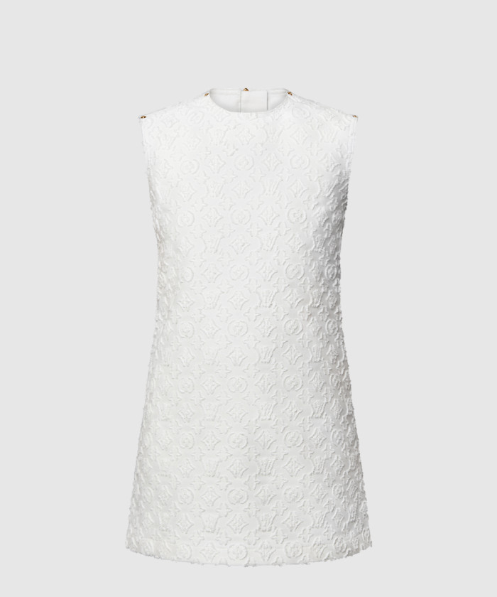 [LOUIS VUITTON-루이비통]모노그램 필 쿠페 데님 드레스 1AHHXG