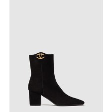 [VALENTINO-발렌티노]스웨이드 앵클 부츠
