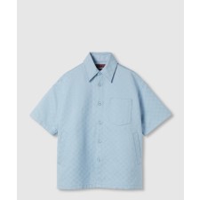 [GUCCI-구찌]오버사이즈 GG 코튼 셔츠 ‎81a732
