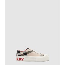 [BURBERRY-버버리]체크 코튼 스니커즈 80525651