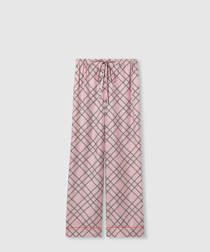 [GUCCI-구찌]프린트 실크 트윌 팬츠 804069