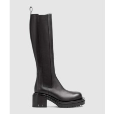 [BOTTEGA-보테가베네타]카프스킨 하이 러그 부츠 667146