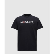 [MONCLER-몽클레어]구두점 로고 코튼 티셔츠