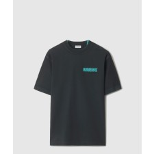 [BURBERRY-버버리]워프드 로고 코튼 티셔츠 81118651