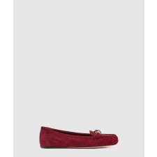 [GUCCI-구찌]호스빗 장식이 있는 발레 플랫 821222