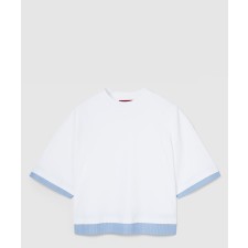 [GUCCI-구찌]자수 장식의 부드러운 니트 티셔츠 833049