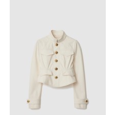 [BURBERRY-버버리]크롭 코튼 재킷 81093921