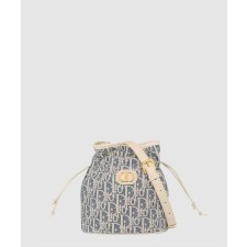 [DIOR-디올]30 Montaigne 드로우스트링 미니 버킷백 S2374