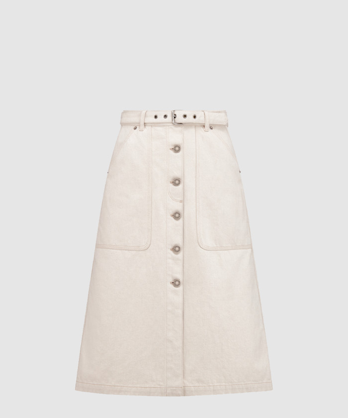 [DIOR-디올]벨트 스커트 522J7