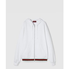 [GUCCI-구찌]웹 코튼 저지 스웨트셔츠 810383