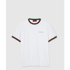 [GUCCI-구찌]자수 코튼 저지 티셔츠 835640