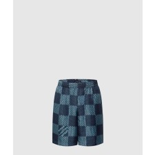 [LOUIS VUITTON-루이비통]다미에 실크 쇼츠 1AHVTB