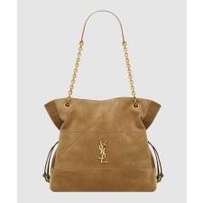 [SAINT LAURENT-생로랑]스웨이드 소재 jamie 스몰 쇼퍼 833948