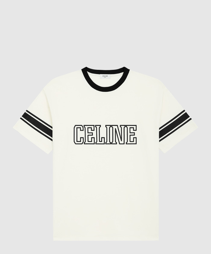 [CELINE-셀린느]루즈 트리옹프 티셔츠 코튼 저지 RX02N6