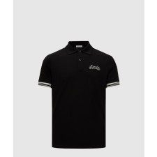 [MONCLER-몽클레어]로고 자수 코튼 폴로 셔츠