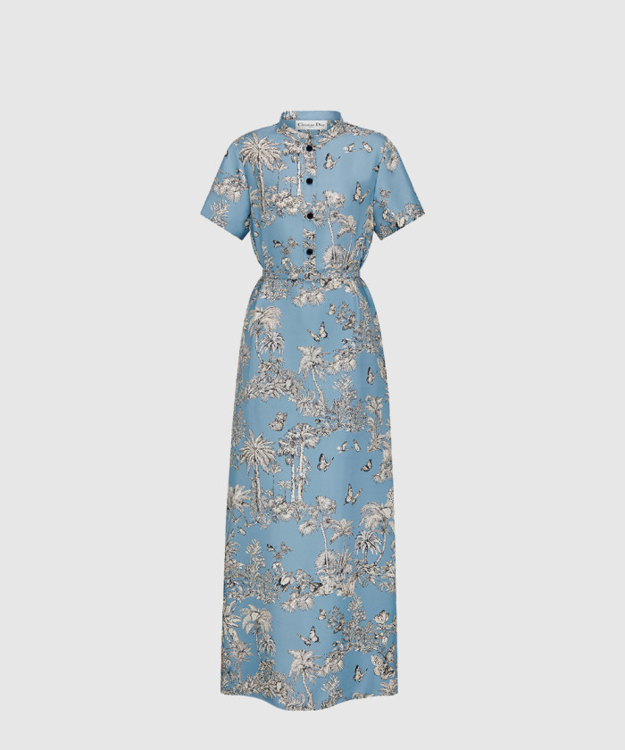 [DIOR-디올]Dioriviera 롱 셔츠 드레스 541L9