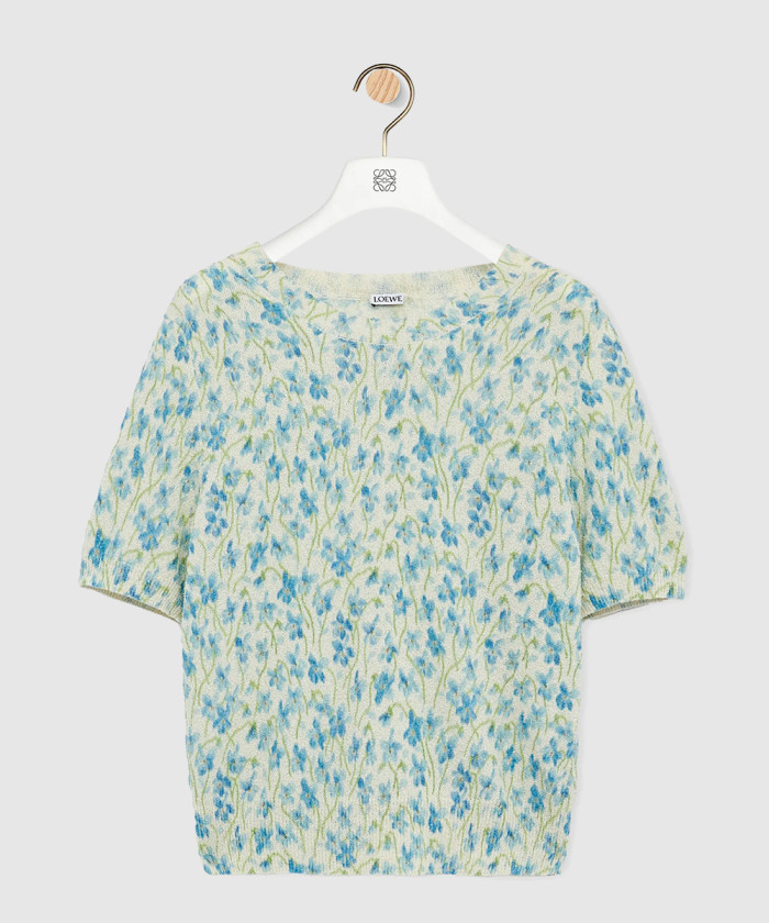 [LOEWE-로에베]쇼트 슬리브 스웨터