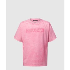 [LOUIS VUITTON-루이비통]워시드 리브드 티셔츠 1AHWA0