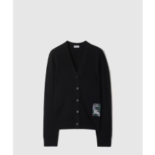 [BURBERRY-버버리]체크 라벨 울 카디건 81031911